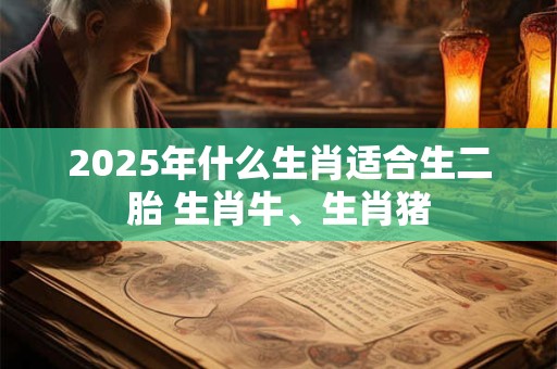 2025年什么生肖适合生二胎 生肖牛、生肖猪 2025年什么生肖适合生二胎 生肖牛、生肖猪