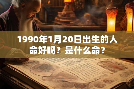 1990年1月20日出生的人命好吗？是什么命？