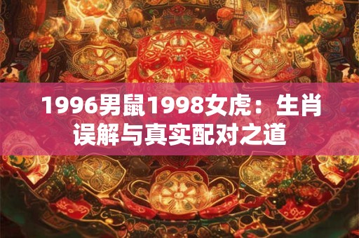 1996男鼠1998女虎：生肖误解与真实配对之道