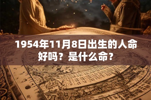 1954年11月8日出生的人命好吗？是什么命？