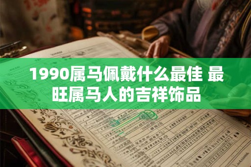 1990属马佩戴什么最佳 最旺属马人的吉祥饰品