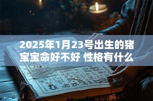 2025年1月23号出生的猪宝宝命好不好 性格有什么特点