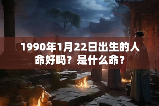 1990年1月22日出生的人命好吗？是什么命？