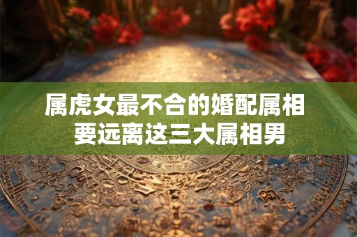 属虎女最不合的婚配属相 要远离这三大属相男