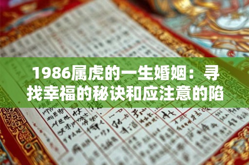 1986属虎的一生婚姻：寻找幸福的秘诀和应注意的陷阱