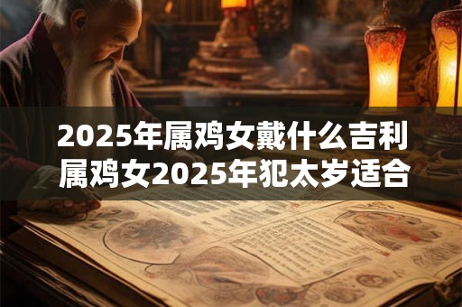 2025年属鸡女戴什么吉利 属鸡女2025年犯太岁适合戴的吉祥物