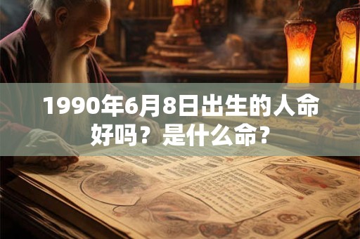 1990年6月8日出生的人命好吗？是什么命？