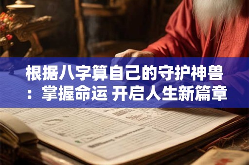 根据八字算自己的守护神兽：掌握命运 开启人生新篇章！