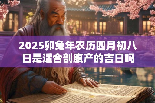 2025卯兔年农历四月初八日是适合剖腹产的吉日吗