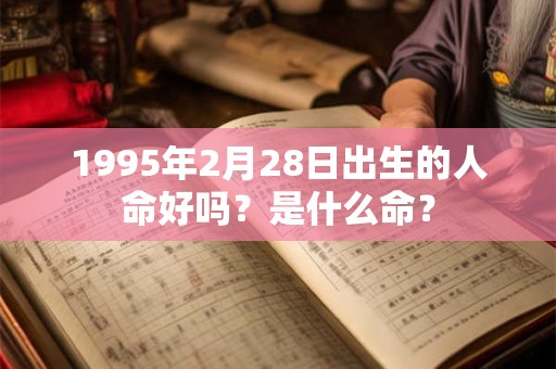 1995年2月28日出生的人命好吗？是什么命？