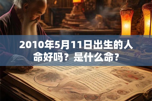 2010年5月11日出生的人命好吗？是什么命？