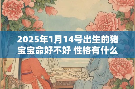 2025年1月14号出生的猪宝宝命好不好 性格有什么特点