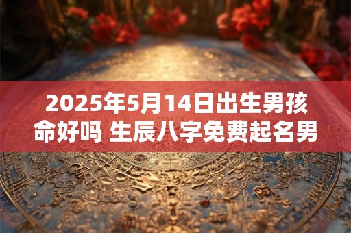 2025年5月14日出生男孩命好吗 生辰八字免费起名男孩