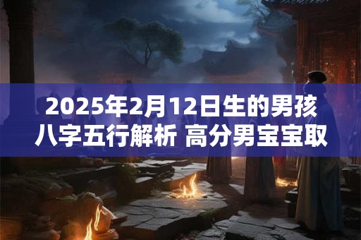 2025年2月12日生的男孩八字五行解析 高分男宝宝取名字