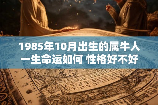1985年10月出生的属牛人一生命运如何 性格好不好