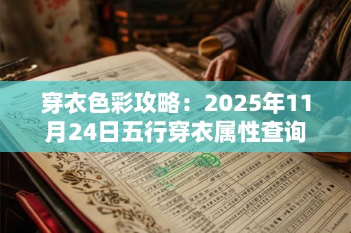 穿衣色彩攻略：2025年11月24日五行穿衣属性查询