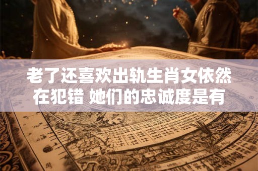 老了还喜欢出轨生肖女依然在犯错 她们的忠诚度是有问题的