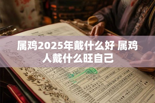 属鸡2025年戴什么好 属鸡人戴什么旺自己