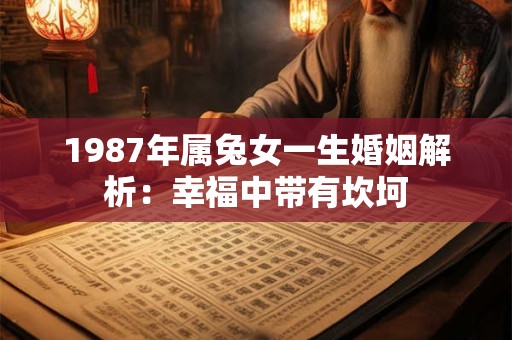 1987年属兔女一生婚姻解析:幸福中带有坎坷 1987年属兔女一生婚姻解析:幸福中带有坎坷