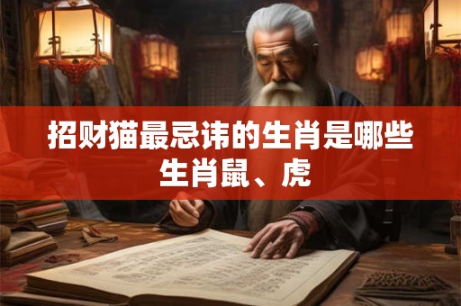 招财猫最忌讳的生肖是哪些 生肖鼠、虎