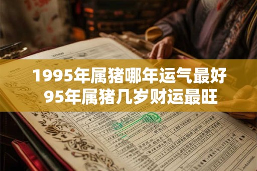 1995年属猪哪年运气最好 95年属猪几岁财运最旺