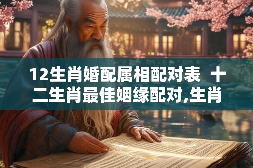 12生肖婚配属相配对表  十二生肖最佳姻缘配对,生肖年份配对姻缘