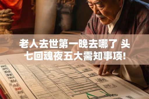 老人去世第一晚去哪了 头七回魂夜五大需知事项!