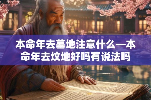 本命年去墓地注意什么—本命年去坟地好吗有说法吗