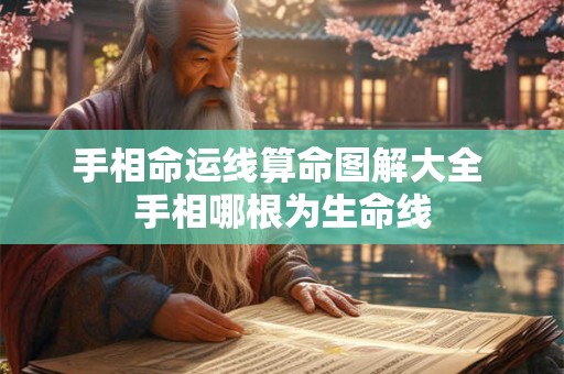 手相命运线算命图解大全 手相哪根为生命线