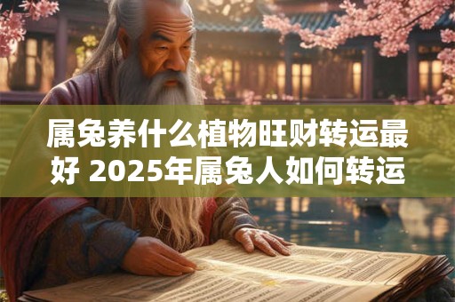 属兔养什么植物旺财转运最好 2025年属兔人如何转运