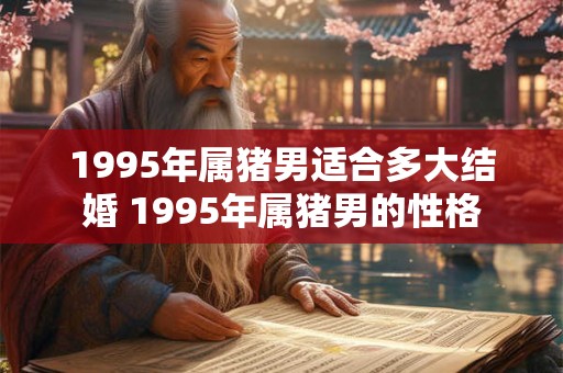 1995年属猪男适合多大结婚 1995年属猪男的性格