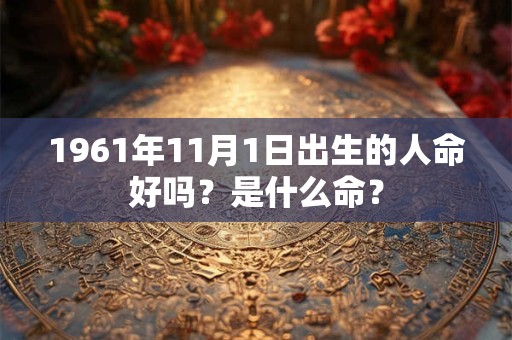 1961年11月1日出生的人命好吗？是什么命？