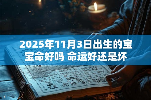 2025年11月3日出生的宝宝命好吗 命运好还是坏