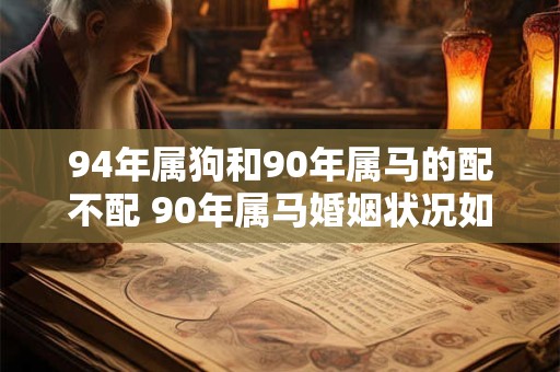 94年属狗和90年属马的配不配 90年属马婚姻状况如何
