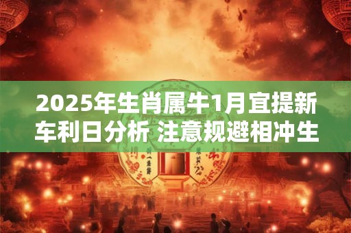 2025年生肖属牛1月宜提新车利日分析 注意规避相冲生肖