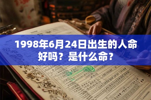 1998年6月24日出生的人命好吗？是什么命？