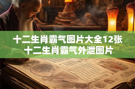 十二生肖霸气图片大全12张 十二生肖霸气外泄图片