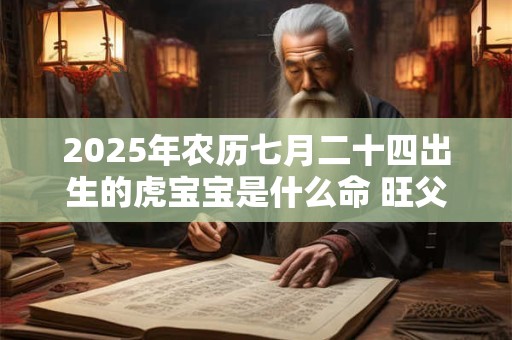 2025年农历七月二十四出生的虎宝宝是什么命 旺父母吗