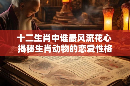 十二生肖中谁最风流花心 揭秘生肖动物的恋爱性格 十二生肖中谁最风流花心 揭秘生肖动物的恋爱性格