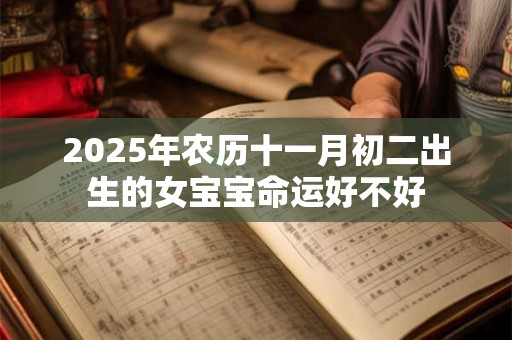 2025年农历十一月初二出生的女宝宝命运好不好