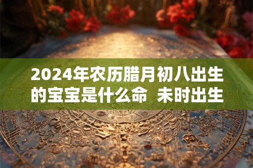 2024年农历腊月初八出生的宝宝是什么命  未时出生命最好