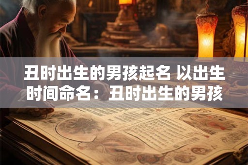 丑时出生的男孩起名 以出生时间命名：丑时出生的男孩取名