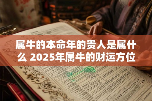 属牛的本命年的贵人是属什么 2025年属牛的财运方位在哪里