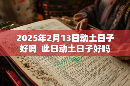 2025年2月13日动土日子好吗  此日动土日子好吗