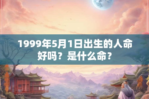 1999年5月1日出生的人命好吗？是什么命？