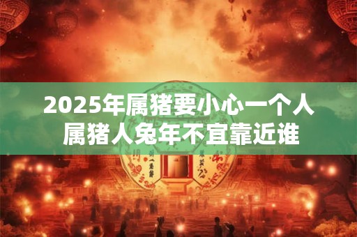 2025年属猪要小心一个人 属猪人兔年不宜靠近谁