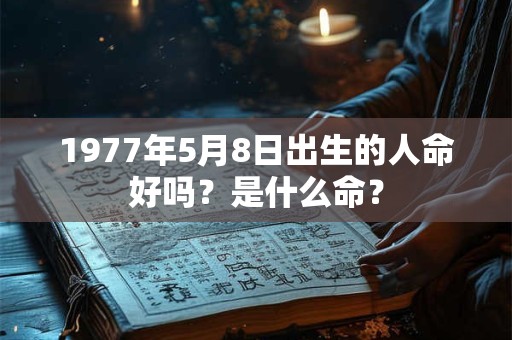1977年5月8日出生的人命好吗？是什么命？