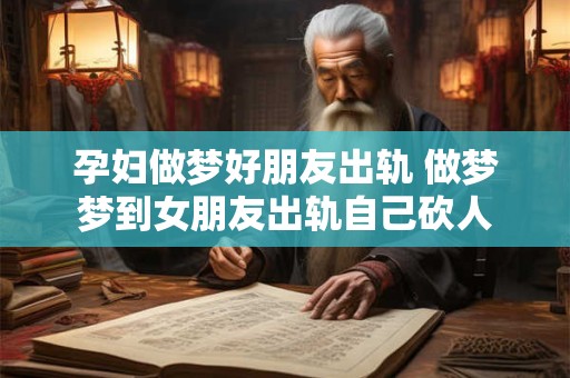 孕妇做梦好朋友出轨 做梦梦到女朋友出轨自己砍人
