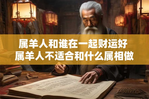 属羊人和谁在一起财运好 属羊人不适合和什么属相做生意