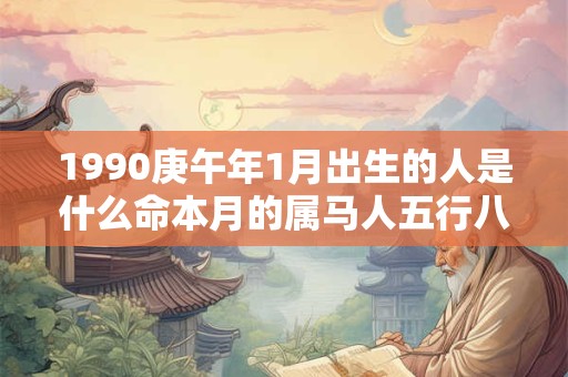 1990庚午年1月出生的人是什么命本月的属马人五行八字查询